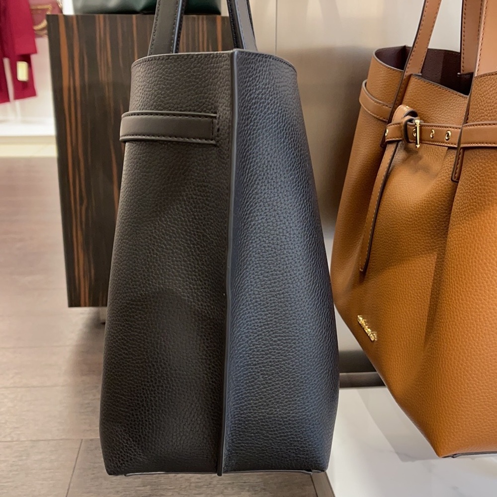 Michael Kors Emilia Large Tote Leather Shoulder Purse Handbag - Picture 9 of 16